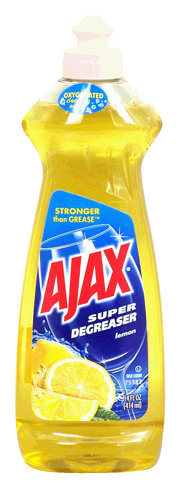 Ajax  lemon dish liquid, super degreaser Full-Size Picture